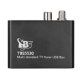 TBS5530 TV Tuner USB Box-DVB-T2/T/C/S2/S/S2X ATSC1.0 ISDB-T Full Support|for PC/Laptop|Watch & Record Digital TV Channels