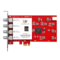 TBS6909X V2 DVB-S/S2/S2X 8 Octa H.265 TV Tuner PCIe Card Compatible with Tvheadend